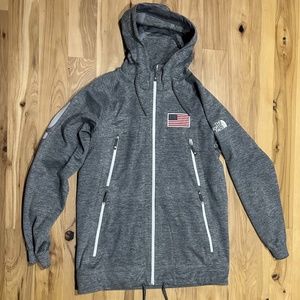 The North Face Official Olympic Freeski Team Softshell Jacket Size L